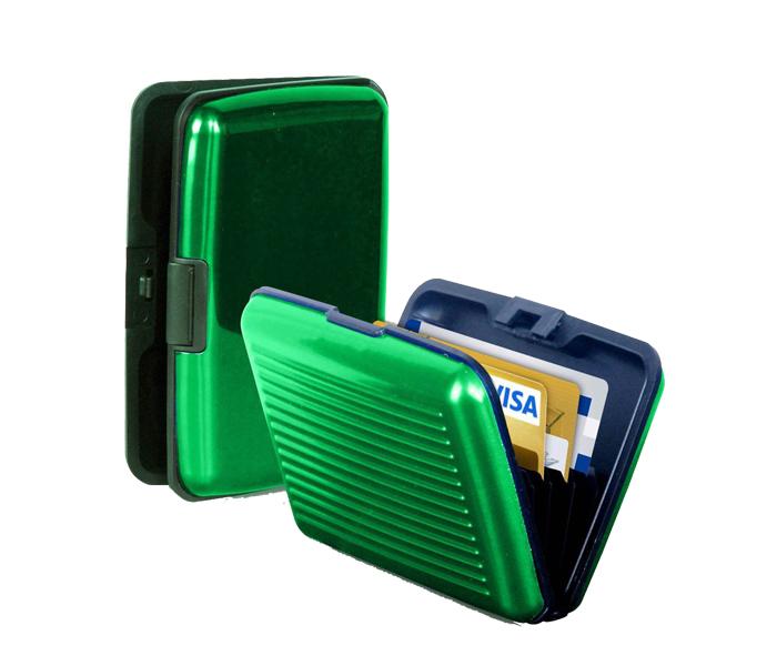 Security Credit Card Wallet, Debit Card - Green - Zoom Image 1