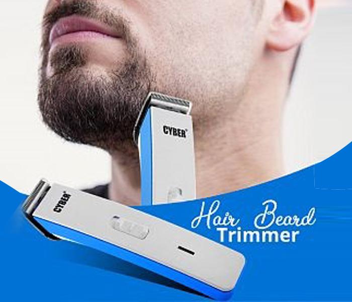 Cyber Rechargeable Cordless Hair & Beard Trimmer 3 Watts CYT-892 For Men - Zoom Image 1