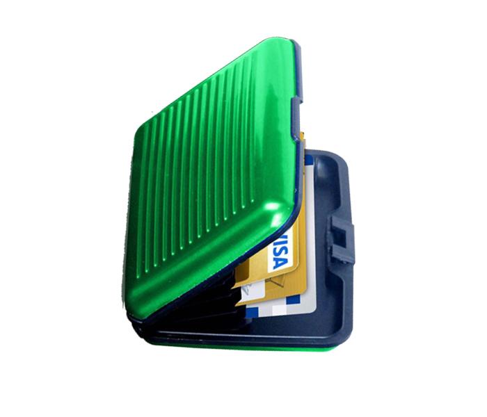 Security Credit Card Wallet, Debit Card - Green - Zoom Image 2