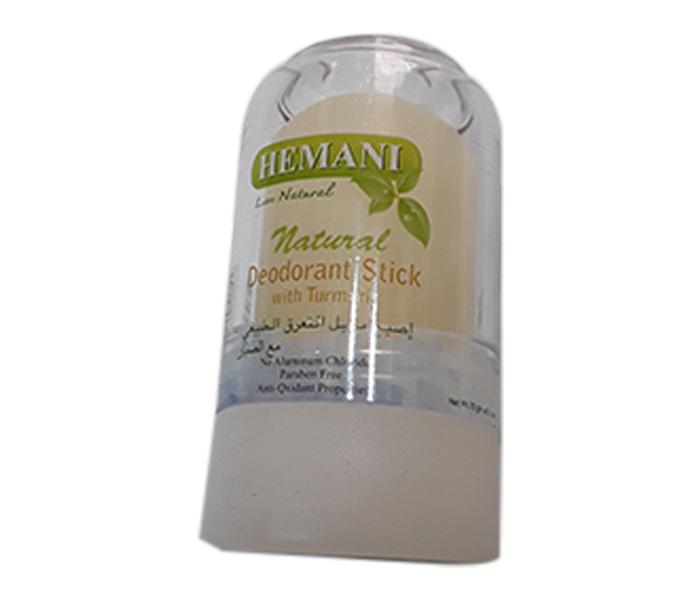 Hemani Natural Deodorant Stick with Turmeric Flavour - 70g - Zoom Image