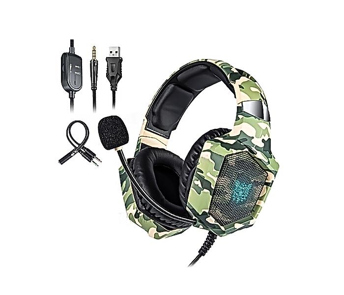 Onikuma K8 Gaming Headphone - ARMY GREEN - Zoom Image 11