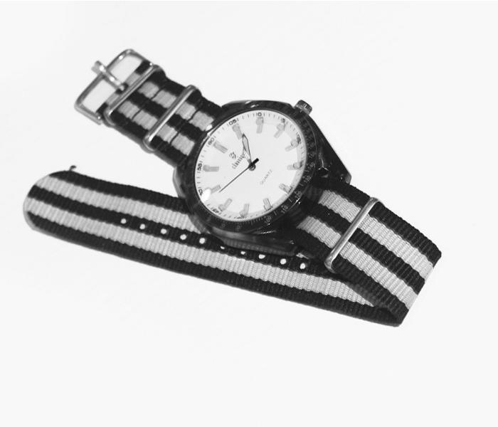 Himi Narsim Classique Fashion Watch Unisex Black/White - Zoom Image 2