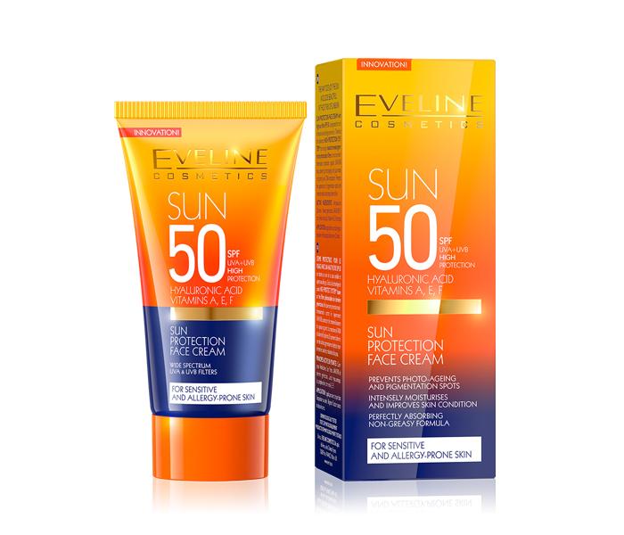 Eveline Cosmetics Sun Protection Face Cream SPF 50 - Zoom Image 1