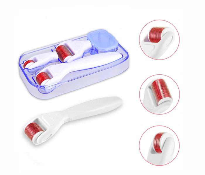 4 In 1 Derma Roller Set 0.5mm 1.0mm 1.5mm Titanium Micro Needles With Travel Case - Zoom Image 3