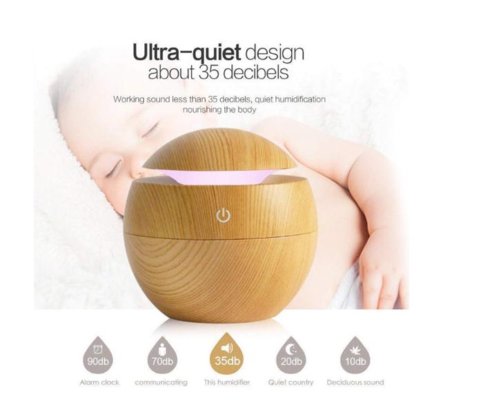 Mini Atomization Humidifier - Brown - Zoom Image 2