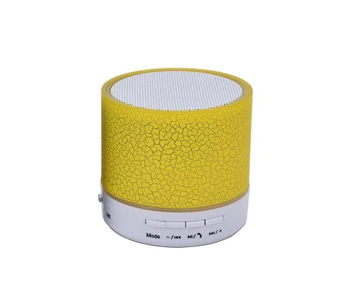 Mini Wireless Bluetooth Speaker Yellow - Zoom Image 2