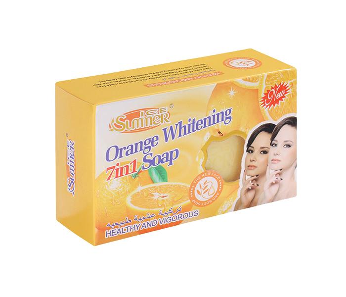 Ice Summer 7-in-1 Orange Whitening Soap - 135g, Orange - Zoom Image