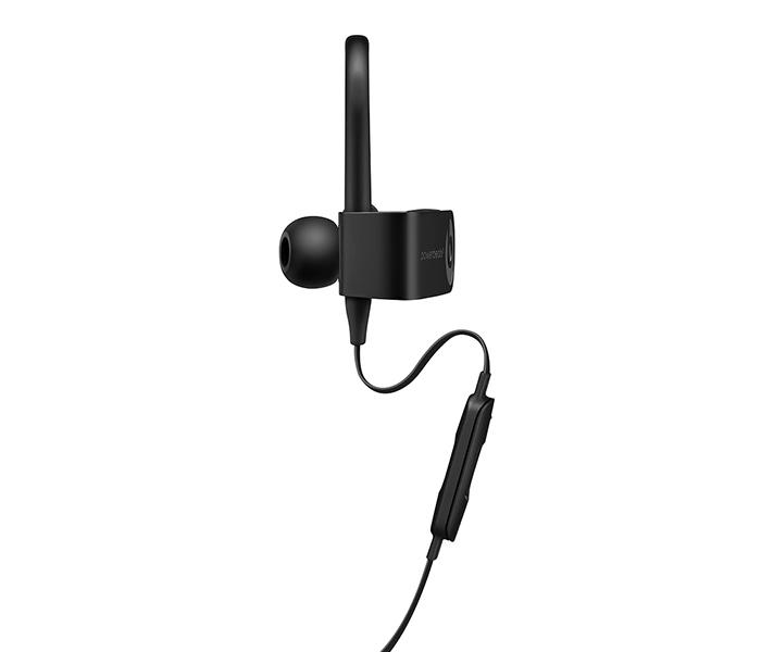 Apple ML8V2ZM/A Powerbeats3 Wireless Earphones with Microphone - Black - Zoom Image 4