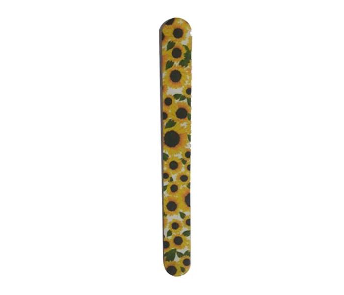 Beauty Skin Printed Nail File - Yellow & Black - Zoom Image