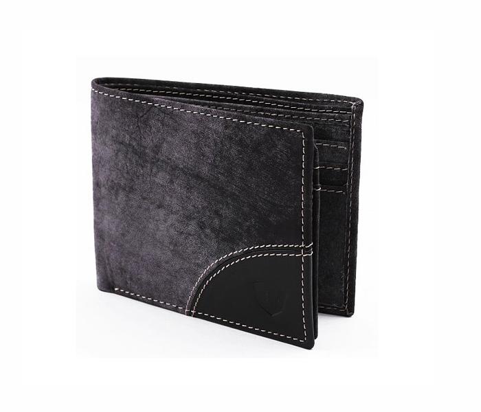 ORLANDO Black Leather Wallet for Men - ORLANDO 210 BLK - Zoom Image 2