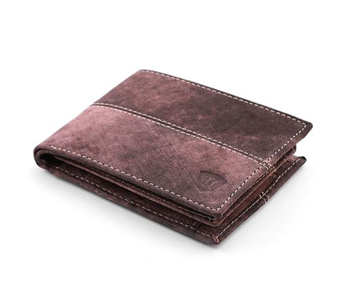 Today&#039;s Fashion Brown Leather Wallet For Men - TF 216 BRN - Zoom Image 2