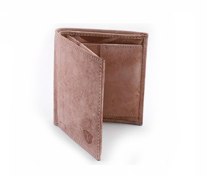 Today&#039;s Fashion Beige Leather Wallet For Men - TF 220 BG - Zoom Image 3