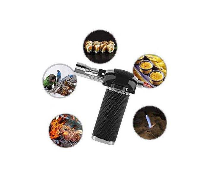 11196 POWERFUL FLAME LIGHTER - BLACK - Zoom Image 2