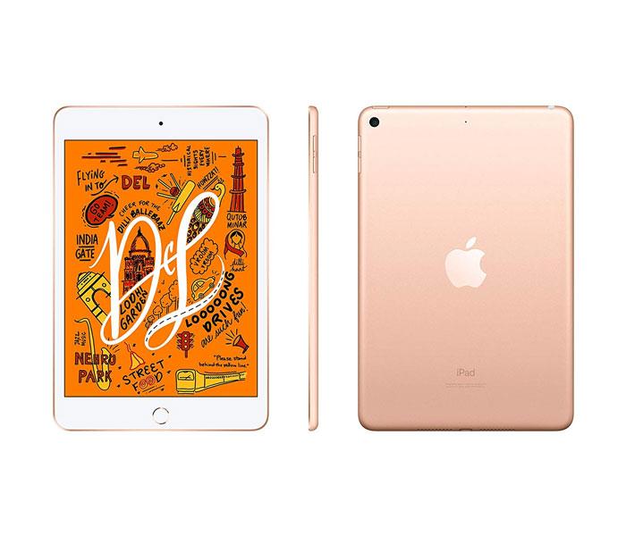 Apple iPad Mini 2019 Wi-Fi and Cellular 256GB 7.9 Inch - Gold - Zoom Image 4