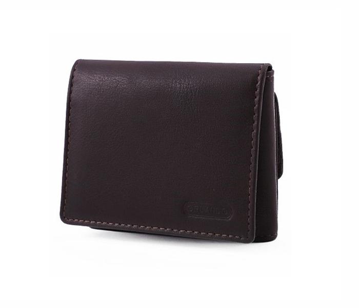 ORLANDO Brown Leather Wallet for Men - ORLANDO 219 BRN - Zoom Image 2