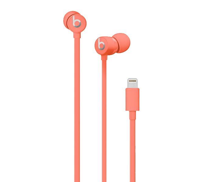 Apple MUHV2ZM/A urBeats3 Earphones with Lightning Connector - Coral - Zoom Image 2