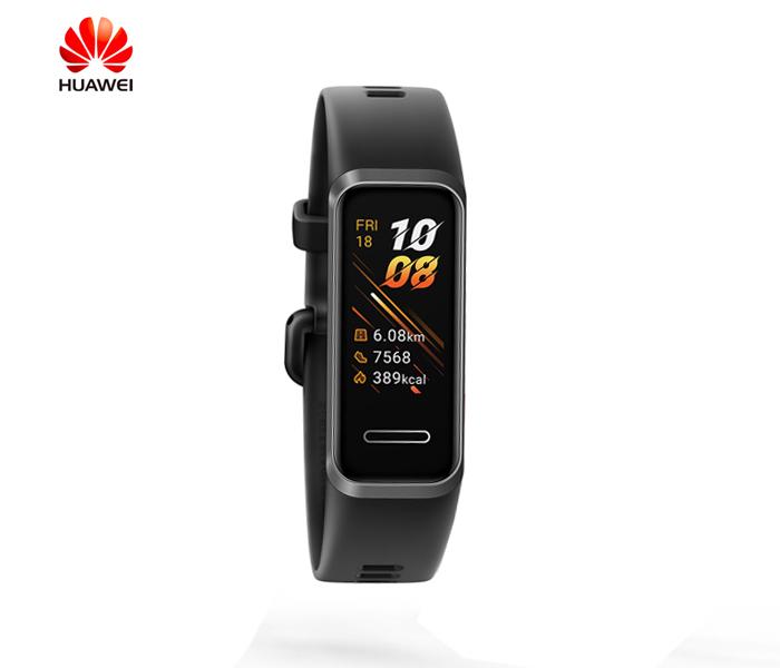 Huawei Band 4 Smartband 2.5D Display with Optical Heart Rate Sensor - Black  - Zoom Image 2