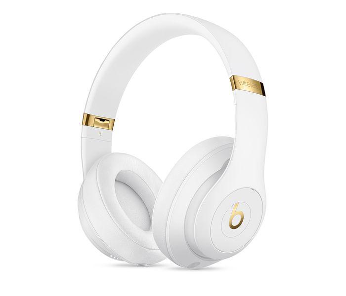 Apple MQ572ZM/A Beats Studio3 Wireless Over-Ear Headphones with Microphone - White - Zoom Image 3