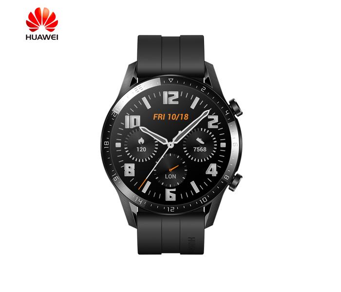 Huawei Watch GT 2 with Smart Sports Modes 46mm - Black - Zoom Image 2