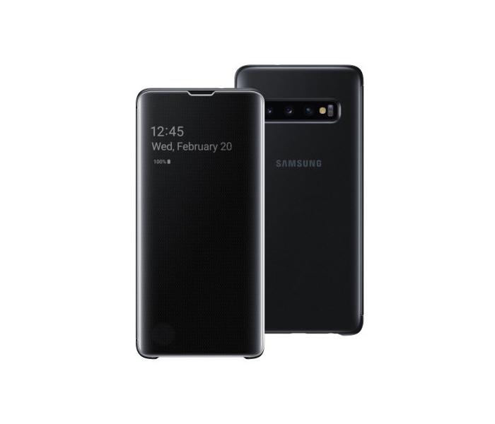 Samsung Mobile Cover S10 Clear View Cover Black - Zoom Image 1