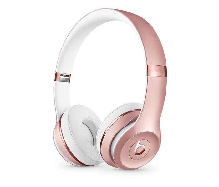 Apple MNET2ZM/A Beats Solo3 Wireless On-Ear Headphones with Microphone - Rose Gold - Zoom Image 4