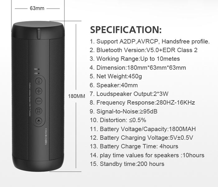 T2 Bluetooth Music Bass Speaker MRS370T BLUETOOTH SPEAKER - Zoom Image 2