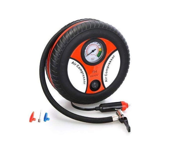 Air Compressor For Cars DC 12V JA104 - Black - Zoom Image 1