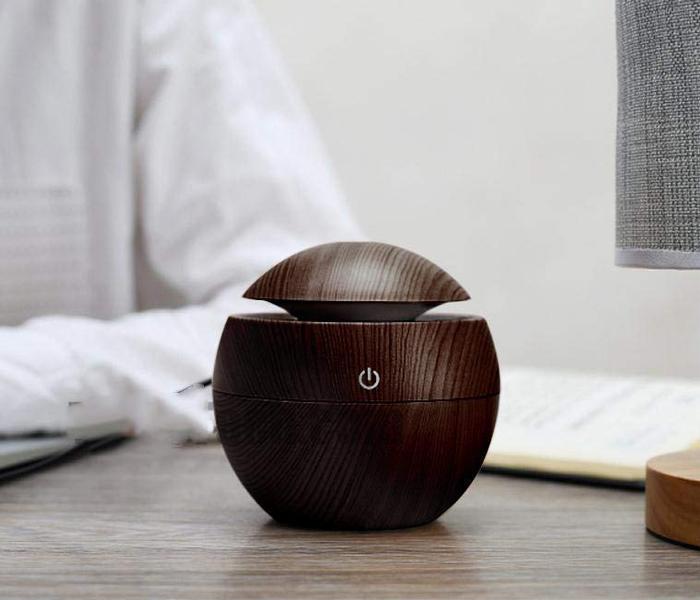 Mini Atomization Humidifier - Dark Brown - Zoom Image 1