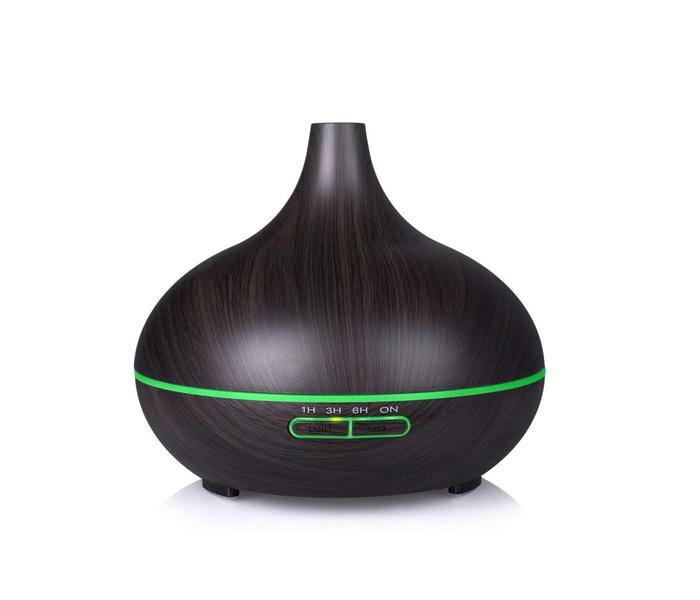 Aromatherapy Machine Seven Colours LED Light - Black - Zoom Image 6