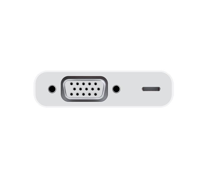 Apple MD825ZM/A Lightning to VGA Adapter - White - Zoom Image 1