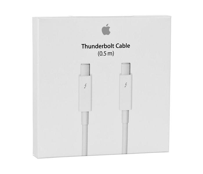 Apple MD862ZM/A 0.5m Thunderbolt Cable - White - Zoom Image 3