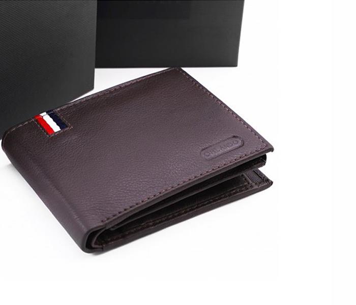 ORLANDO Brown Leather Wallet for Men - ORLANDO 217 BRN - Zoom Image 3