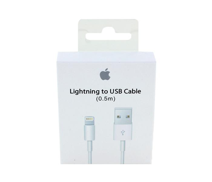 Apple ME291ZM/A 0.5m Lightning to USB Cable - White - Zoom Image 5