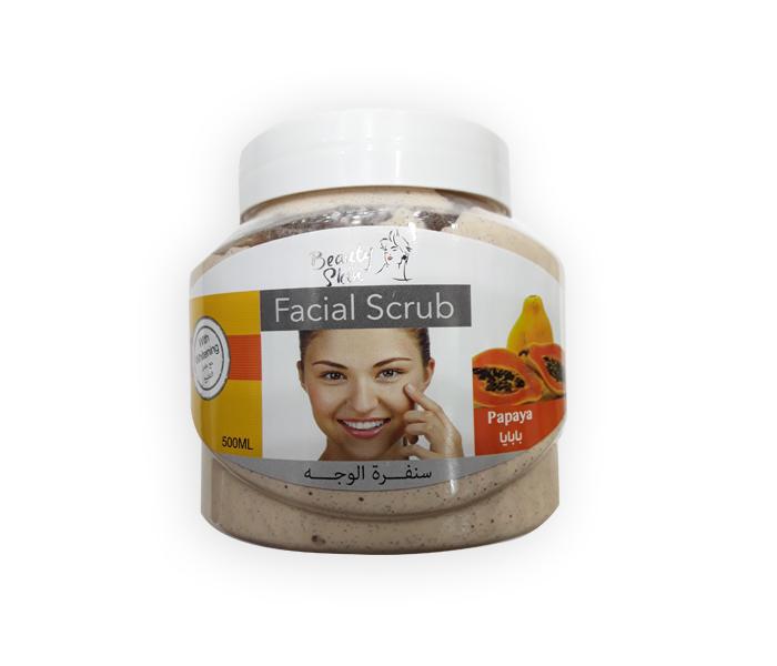 Beauty Skin Facial Papaya Scrub 500ML For Men and Women - Zoom Image