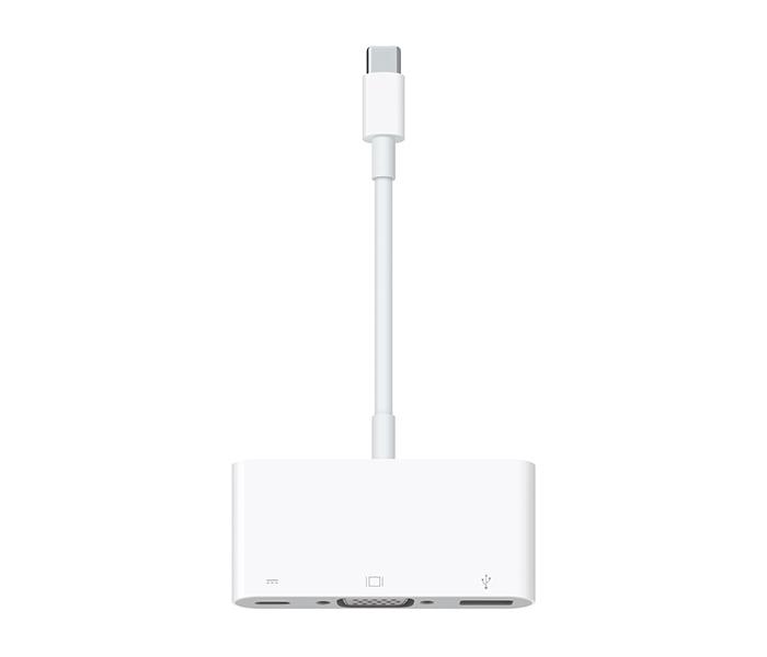 Apple MJ1L2 USB-C VGA Multiport Adapter - White - Zoom Image 2