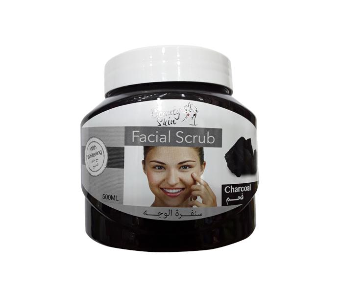 Beauty Skin Facial Charcoal Scrub 500ML For Men and Women - Zoom Image