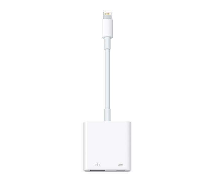 Apple MK0W2ZM/A Lightning to USB3 Camera Adaptor - White - Zoom Image 2