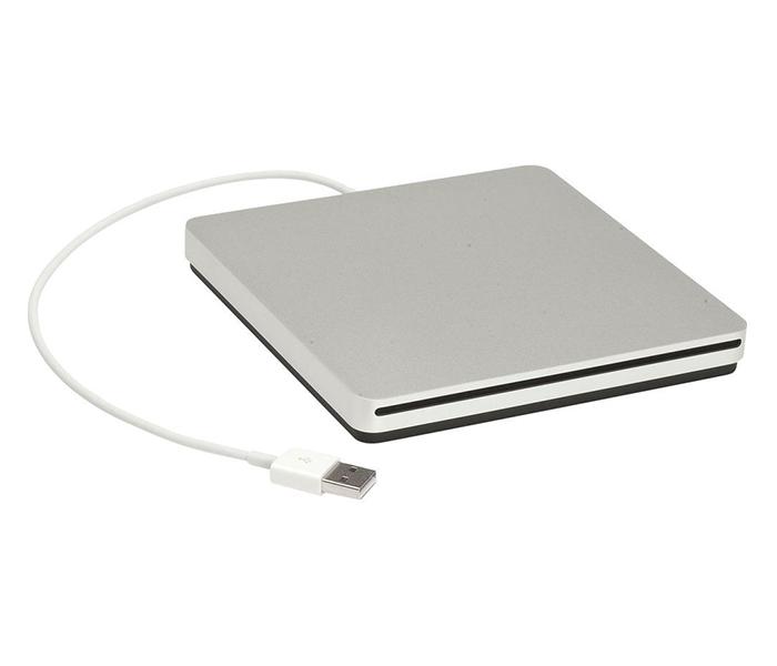 Apple MD564ZM/A USB SuperDrive with USB Cable - Silver - Zoom Image 1