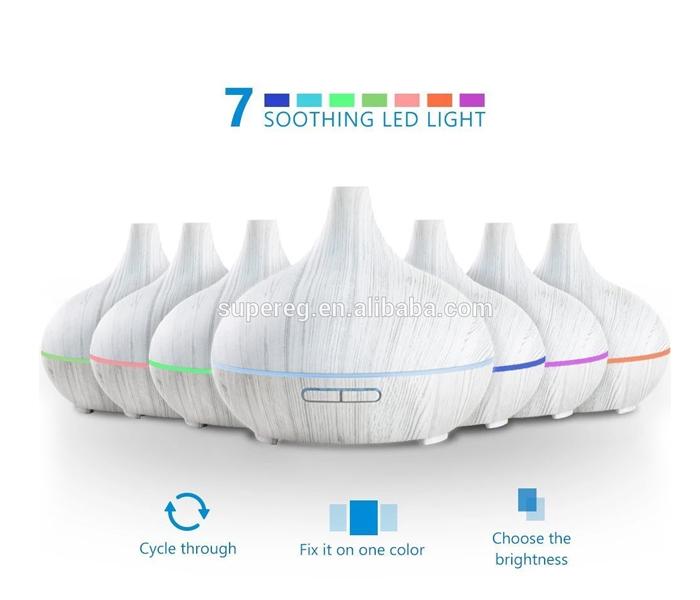 Aromatherapy Machine Seven Colours LED Light - White - Zoom Image 2