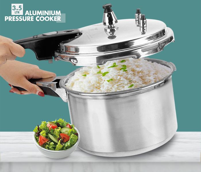 HTC 3.5 Liter Aluminium Pressure Cooker HTC-305-PC - Zoom Image 3