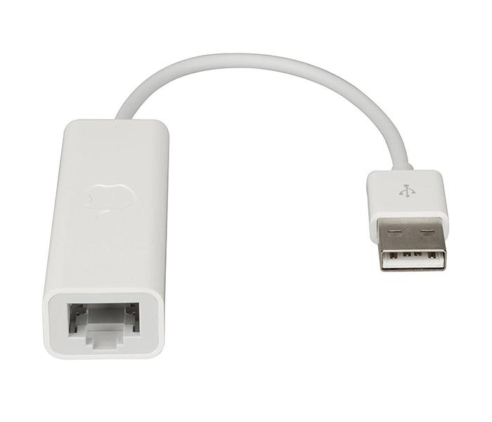 Apple MC704ZM/A USB Ethernet Adapter - White - Zoom Image 4