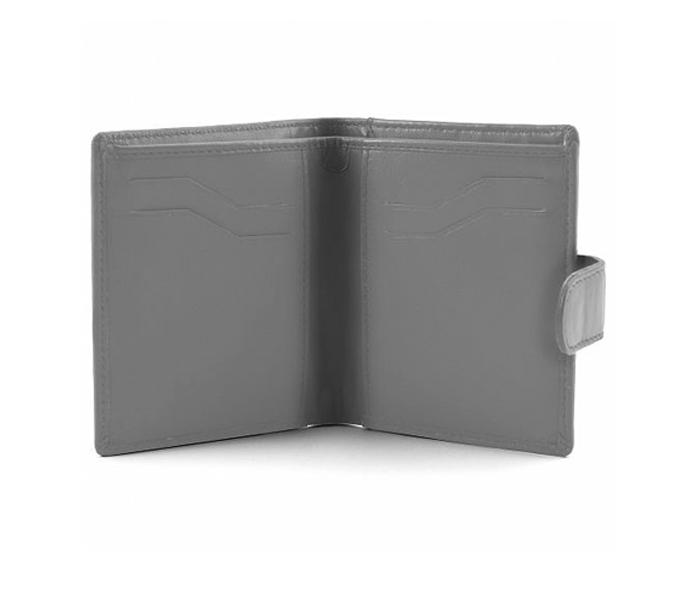 Today&#039;s Fashion Grey Leather Wallet For Men - TF T2 GRY - Zoom Image 3