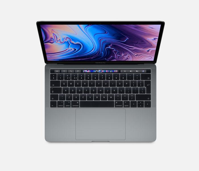 Apple MacBook Pro 13-inch With Touch Bar 2.4GHz Quad-Core 8th Generation Intel Core i5 Processor, 256GB - Space Grey - Zoom Image 2