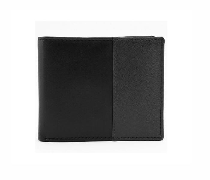 Today&#039;s Fashion Black and Grey Leather Wallet For Men - TF T5 GNB - Zoom Image 4