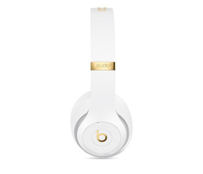 Apple MQ572ZM/A Beats Studio3 Wireless Over-Ear Headphones with Microphone - White - Zoom Image 1