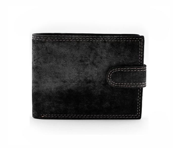 Today&#039;s Fashion Black Leather Wallet For Men - TF 218 BLK - Zoom Image 3