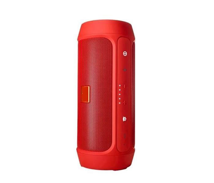 Splash Proof Portable Bluetooth Speaker With Micro Sd, Flash Drive - Red - Zoom Image