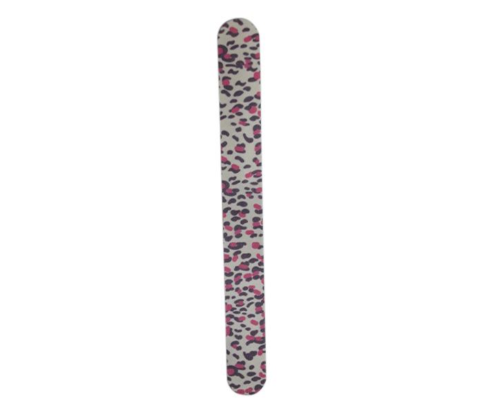 Beauty Skin Printed Nail File - Pink & White - Zoom Image