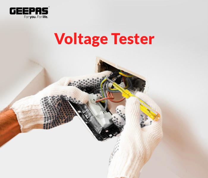 Geepas GT7639 Voltage Tester Yellow - Zoom Image 1