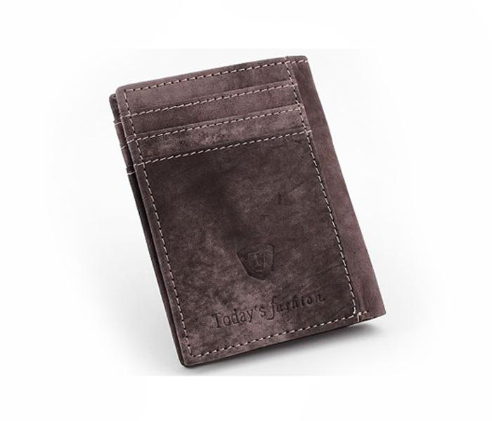 Today&#039;s Fashion Brown Leather Wallet for Men - TF 214 BRN - Zoom Image 2